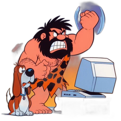 animal, cartoon, concept art, comic book art transparent PNG cut-out