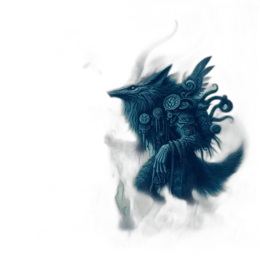 dragon, mask, creature, animal transparent PNG cut-out
