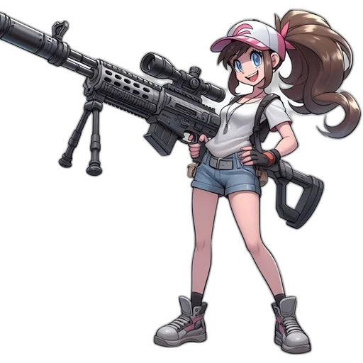 weapon, staff, anime, concept art transparent PNG cut-out