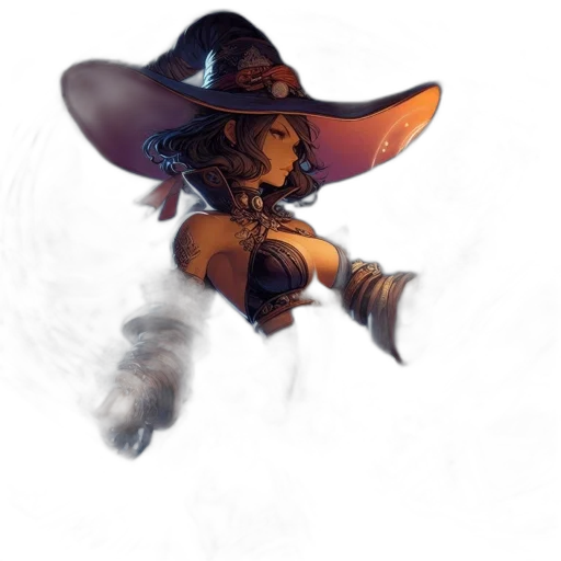 hat, staff, weapon, mask transparent PNG cut-out