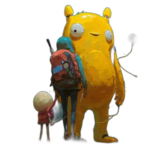 creature, robot, animal, jacket transparent PNG cut-out