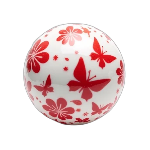 umbrella, jewelry, flower, 3d render transparent PNG cut-out