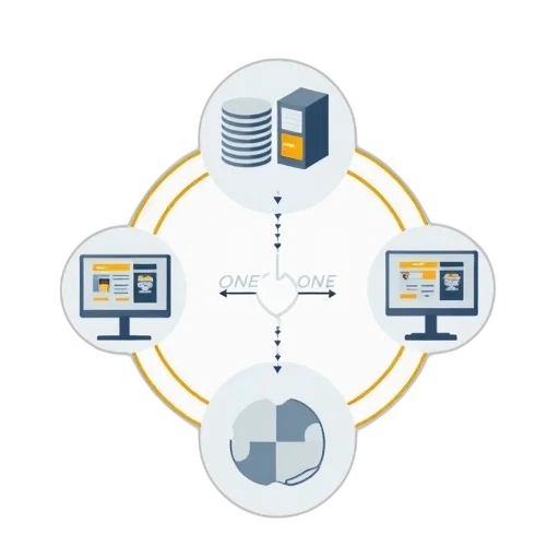 data, transfer, process, diagram transparent PNG cut-out