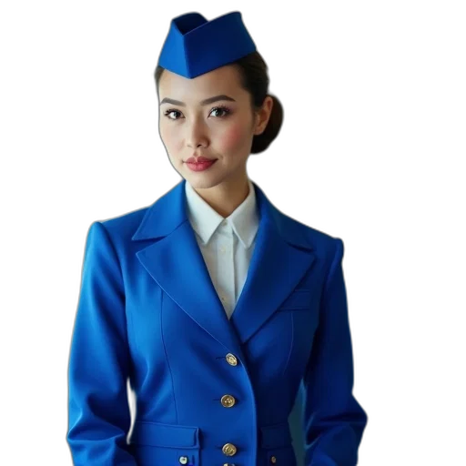 jacket, staff, hat, umbrella transparent PNG cut-out