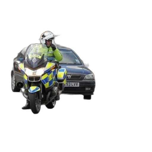 car, police, officer, motorcycle transparent PNG cut-out