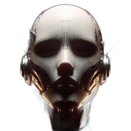 mask, robot, face, weapon transparent PNG cut-out