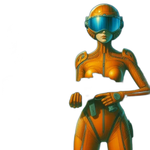 robot, jewelry, mask, concept art transparent PNG cut-out