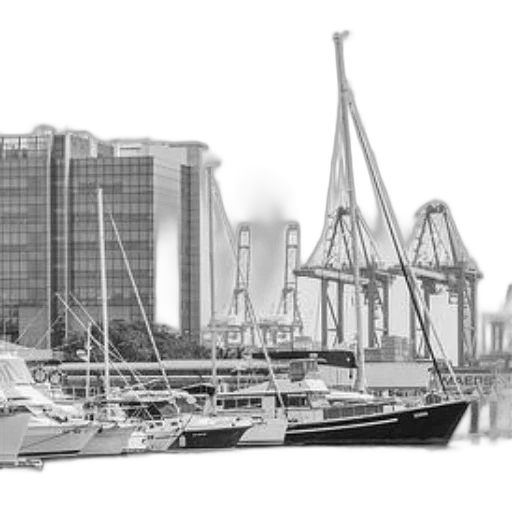 building, photorealistic, concept art, 3d render transparent PNG cut-out