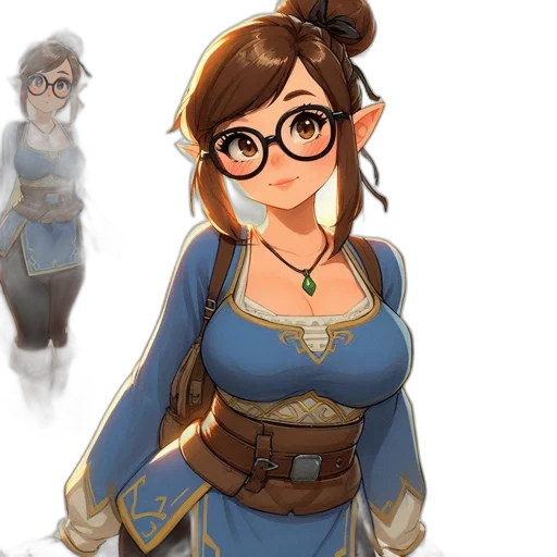 staff, dress, fantasy art, concept art transparent PNG cut-out