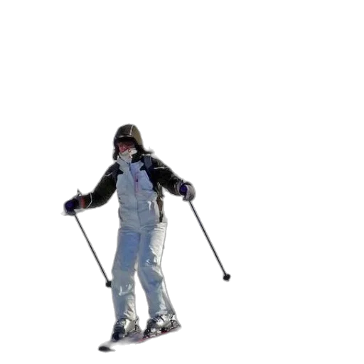 staff, jacket, robot, snow transparent PNG cut-out