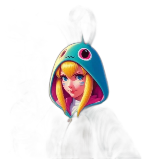 mask, creature, hat, staff transparent PNG cut-out