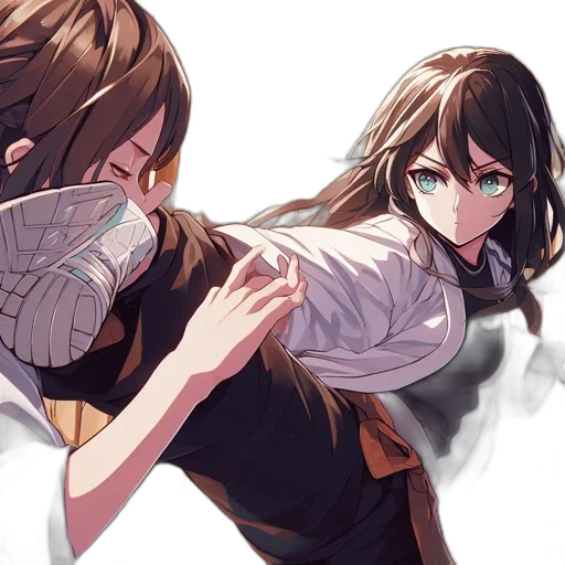 weapon, mask, sword, anime transparent PNG cut-out