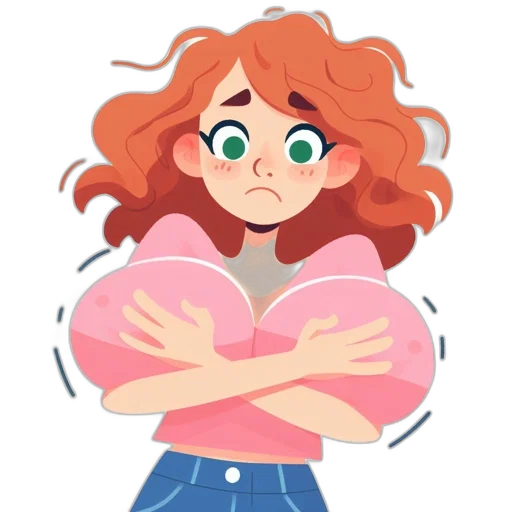 jacket, dress, hair, face transparent PNG cut-out