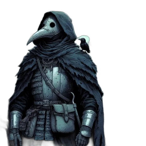 mask, jacket, creature, face transparent PNG cut-out