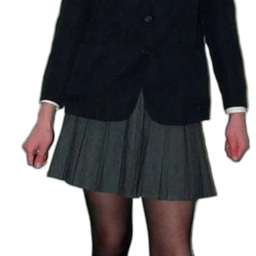 jacket, dress, staff, creature transparent PNG cut-out