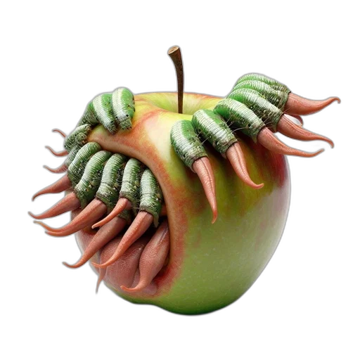 creature, food, crown, mask transparent PNG cut-out