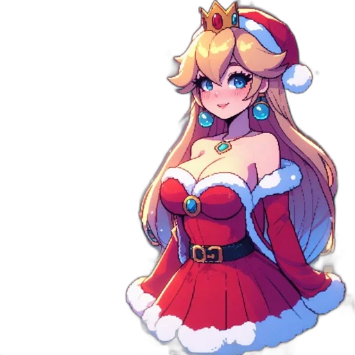 crown, dress, pixel art, concept art transparent PNG cut-out
