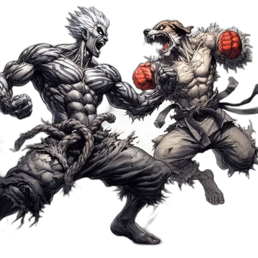 animal, concept art, comic book art, fantasy art transparent PNG cut-out
