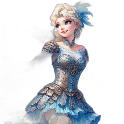 dress, crown, fantasy art, concept art transparent PNG cut-out