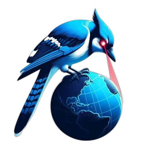 vaporwave, 3d render, fantasy art, blue transparent PNG cut-out