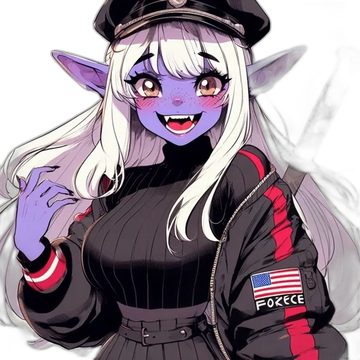 staff, jacket, hat, creature transparent PNG cut-out