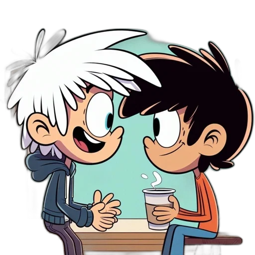 jacket, staff, cartoon, concept art transparent PNG cut-out