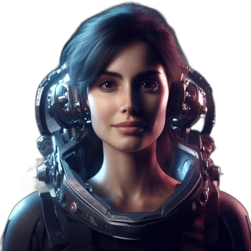 face, robot, mask, jacket transparent PNG cut-out