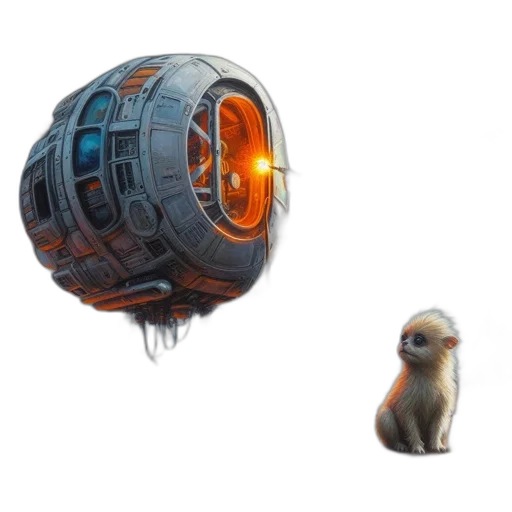 robot, creature, animal, weapon transparent PNG cut-out