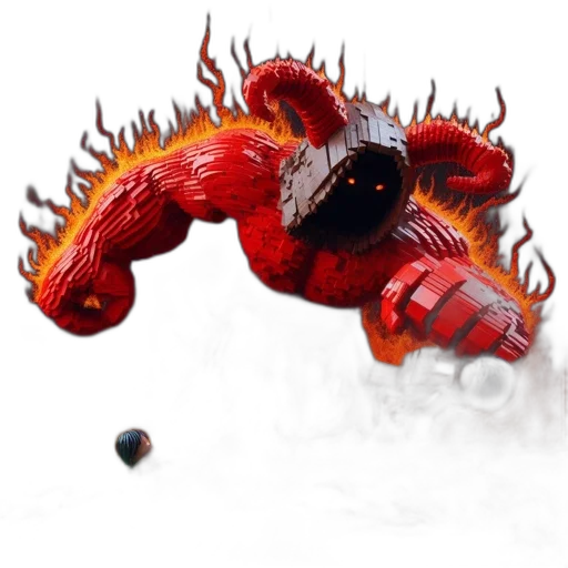 dragon, creature, mask, weapon transparent PNG cut-out