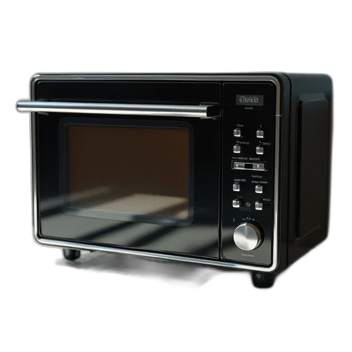 food, 3d render, black, old-fashioned transparent PNG cut-out