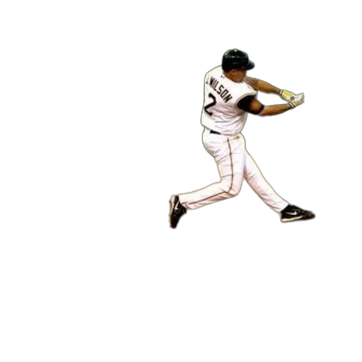 baseball, player, swings, ball transparent PNG cut-out