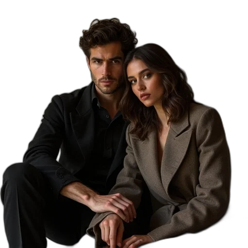 jacket, furniture, jewelry, photorealistic transparent PNG cut-out
