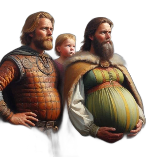 concept art, fantasy art, photorealistic, 3d render transparent PNG cut-out