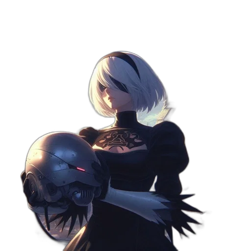 mask, dress, crown, creature transparent PNG cut-out