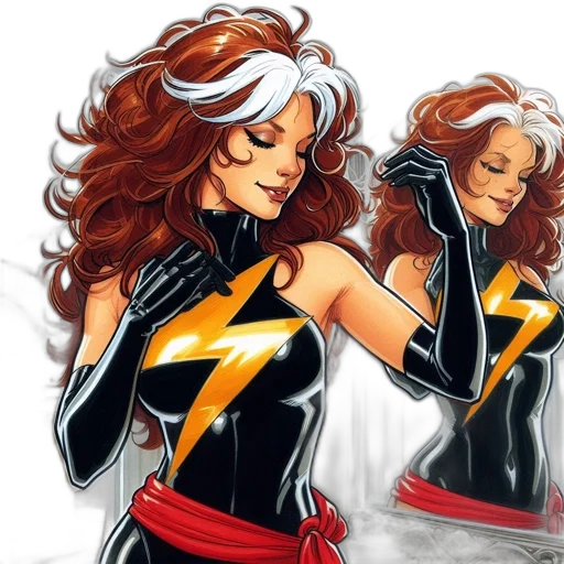 comic book art, concept art, cartoon, fantasy art transparent PNG cut-out