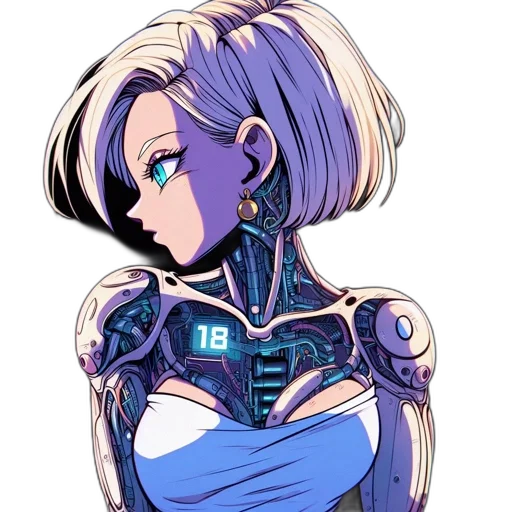 robot, dress, jacket, jewelry transparent PNG cut-out