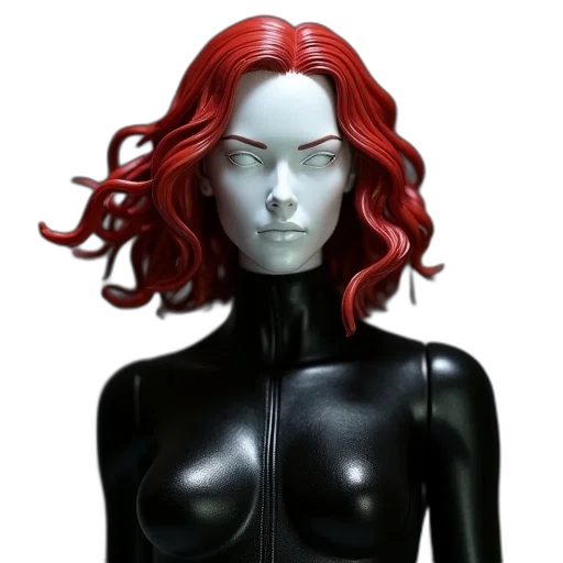 mask, jewelry, dress, hair transparent PNG cut-out