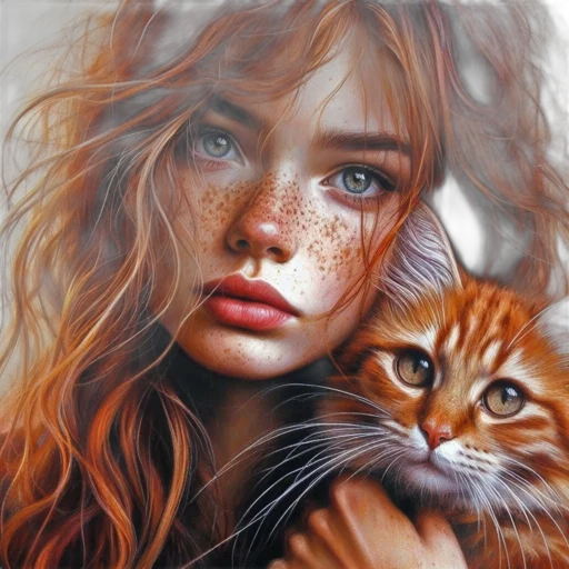 face, animal, photorealistic, oil painting transparent PNG cut-out