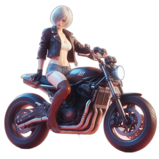 weapon, jacket, concept art, cyberpunk transparent PNG cut-out
