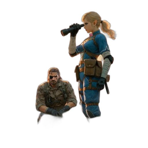 weapon, staff, robot, concept art transparent PNG cut-out