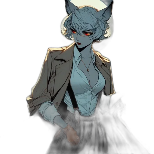 staff, jacket, mask, dress transparent PNG cut-out