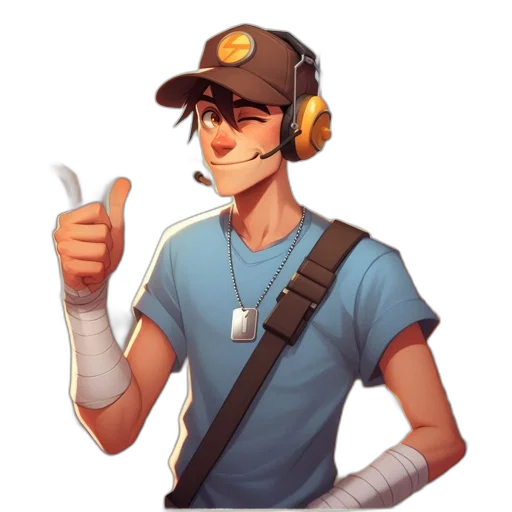 staff, concept art, cartoon, pixel art transparent PNG cut-out