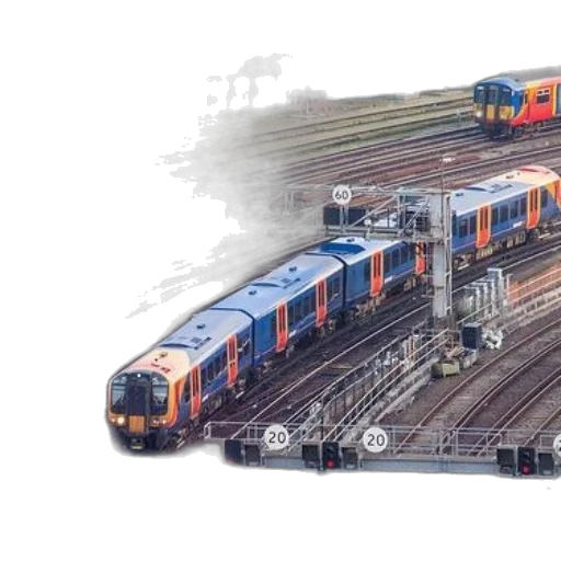 photorealistic, concept art, 3d render, train transparent PNG cut-out