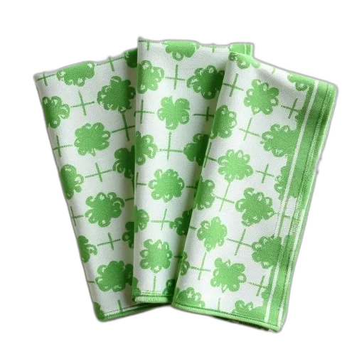 green, set, three, white transparent PNG cut-out