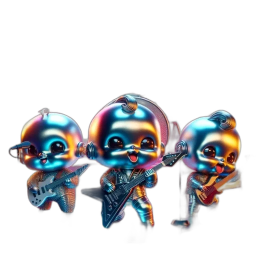 staff, concept art, 3d render, vaporwave transparent PNG cut-out