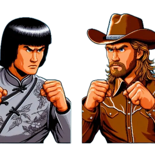 comic book art, concept art, pixel art, cartoon transparent PNG cut-out