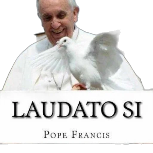 poster, featuring, pope, francis transparent PNG cut-out