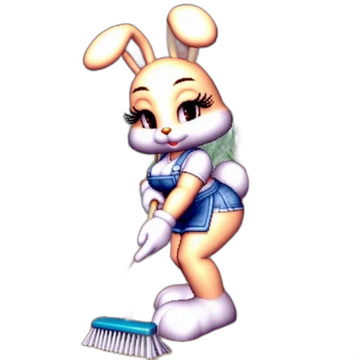 staff, animal, hair, robot transparent PNG cut-out