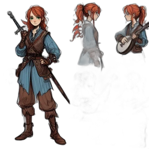 concept art, fantasy art, pixel art, comic book art transparent PNG cut-out