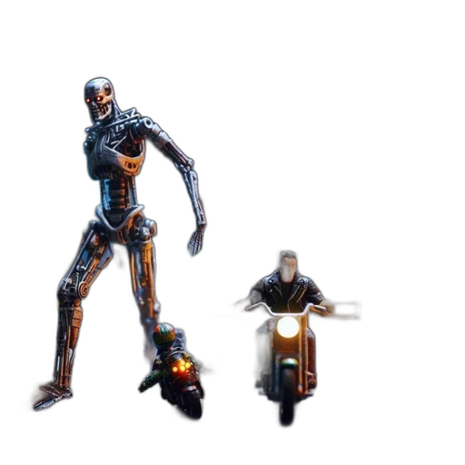 robot, weapon, concept art, pixel art transparent PNG cut-out